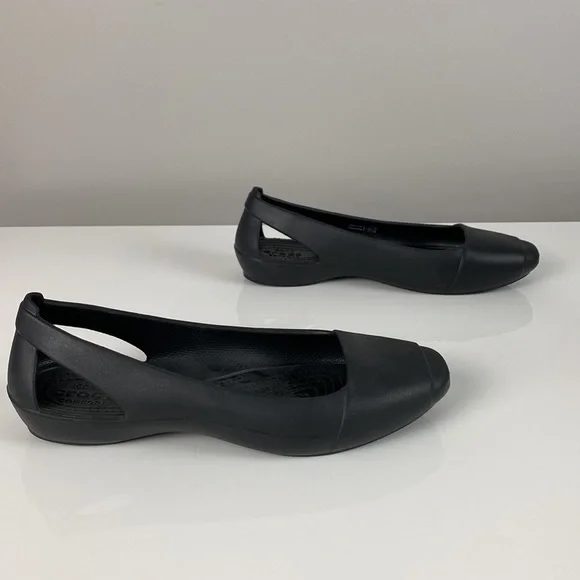 Crocs Sienna Ballet Flats Shoes Size 6 - Picture 2 of 15
